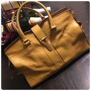 Authentic YSL (Yves Saint Laurent) Large Cabas bag